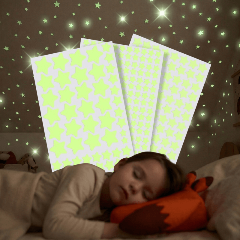 300+ Stelle Fluorescenti per la Cameretta