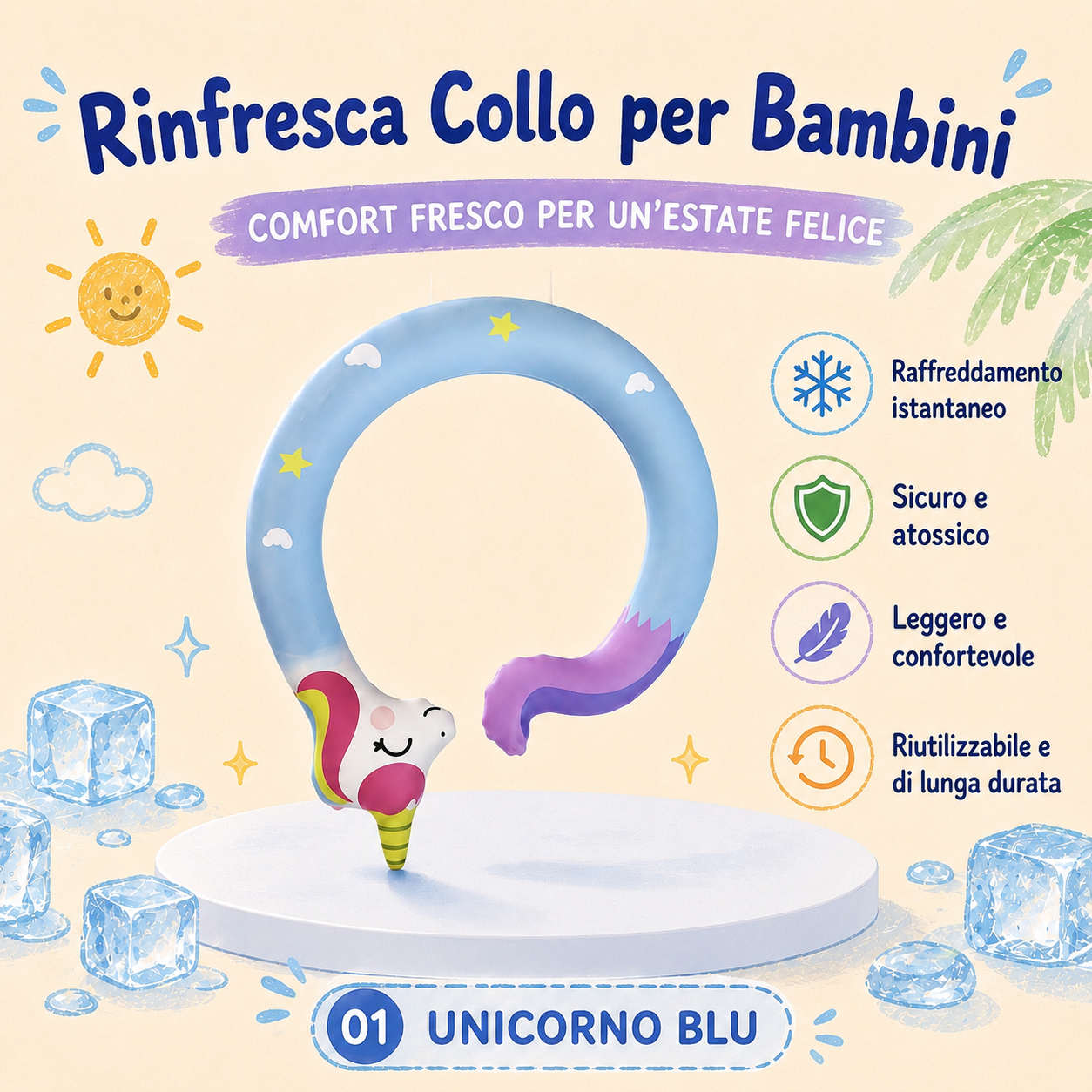Monellies™ Rinfresca Collo per Bambini