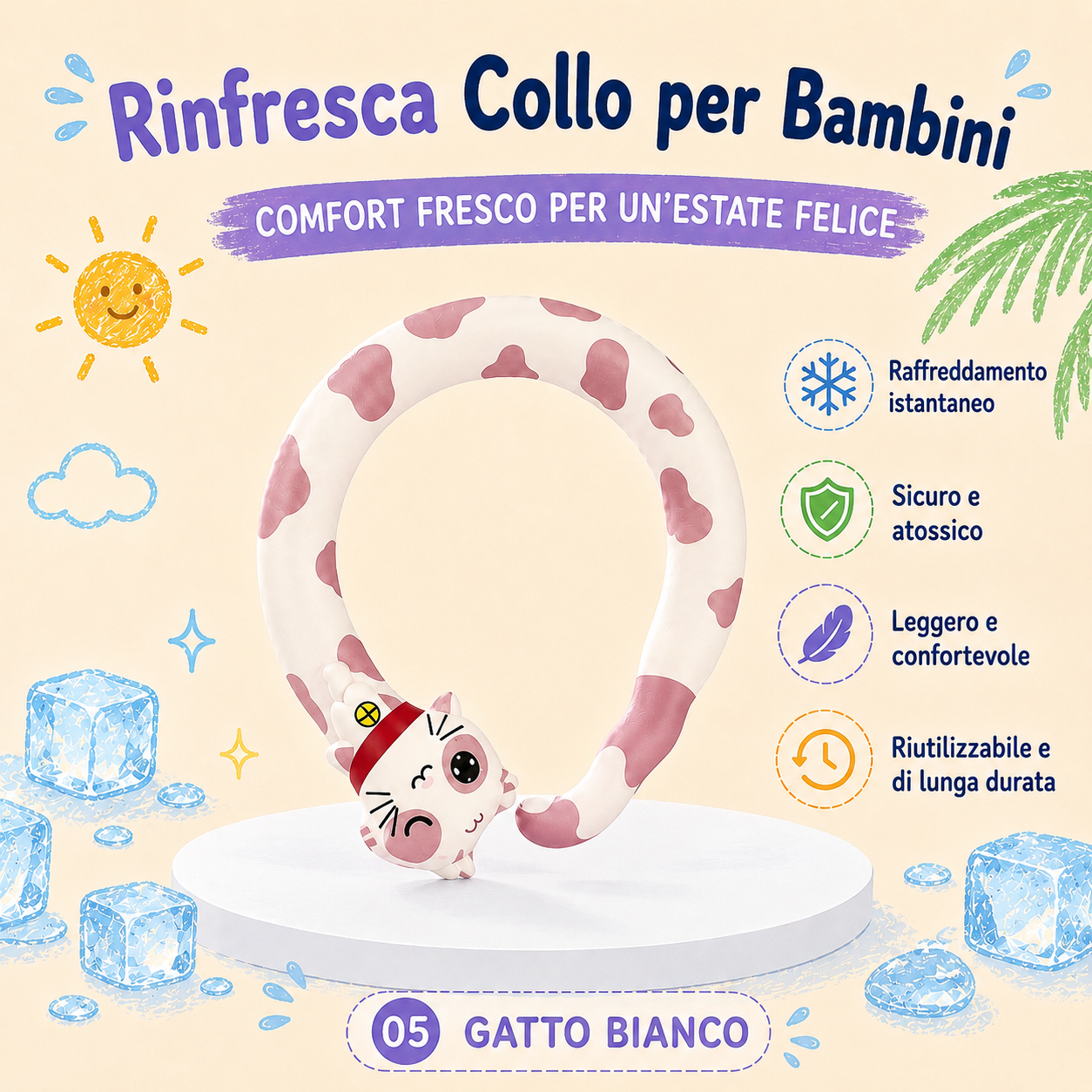 Monellies™ Rinfresca Collo per Bambini