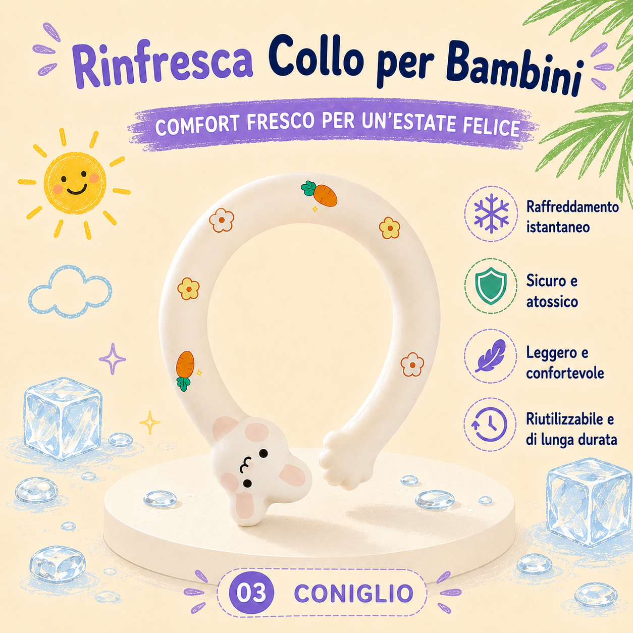 Monellies™ Rinfresca Collo per Bambini