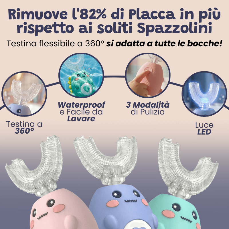 DinoBrush™ Cepillo de Dientes para Niños