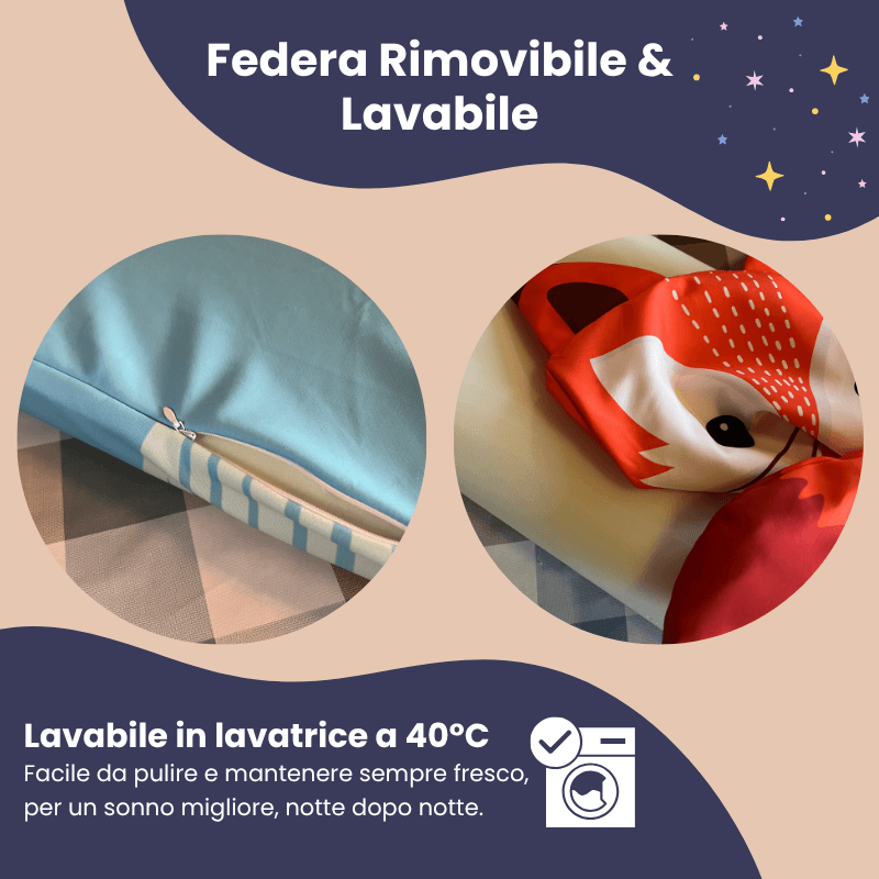 Sleepie® – Il Cuscino Calmante per Bambini