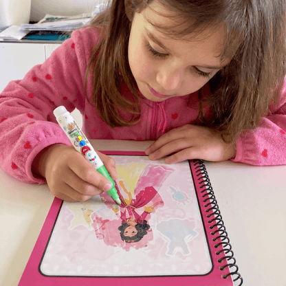 WaterBook™ Libro da Colorare ad Acqua Riutilizzabile