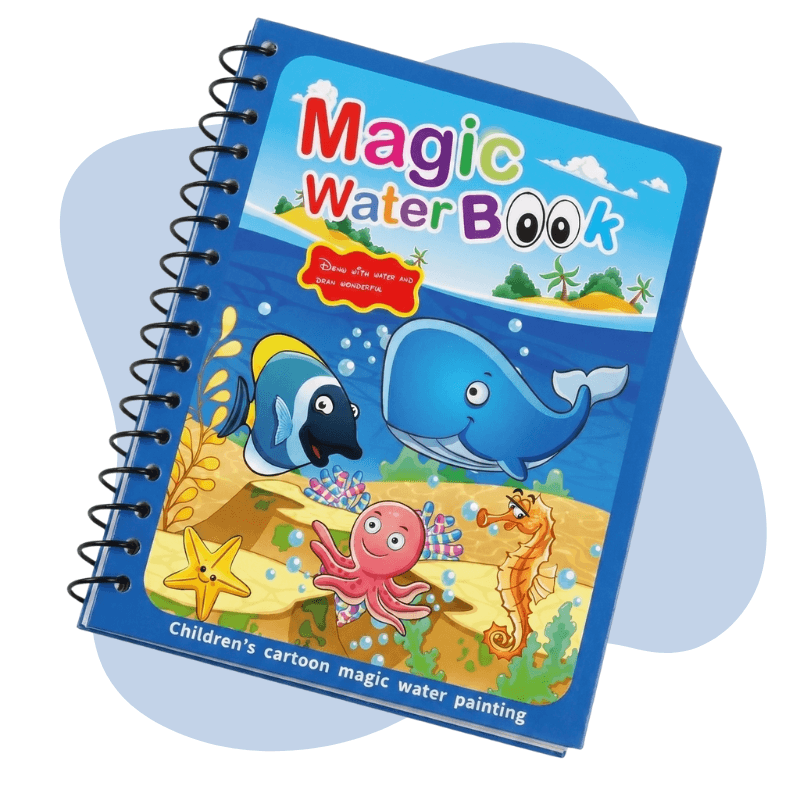 WaterBook™ Libro da Colorare ad Acqua Riutilizzabile