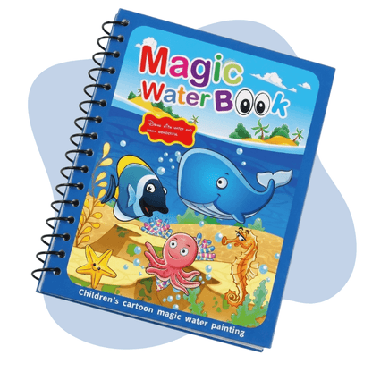 WaterBook™ Libro da Colorare ad Acqua Riutilizzabile