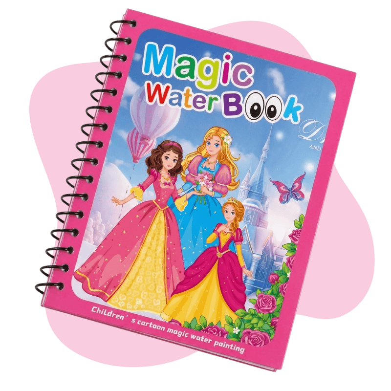WaterBook™ Libro da Colorare ad Acqua Riutilizzabile