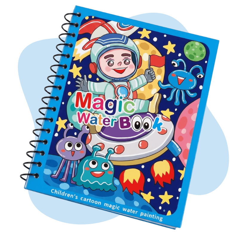 WaterBook™ Libro da Colorare ad Acqua Riutilizzabile