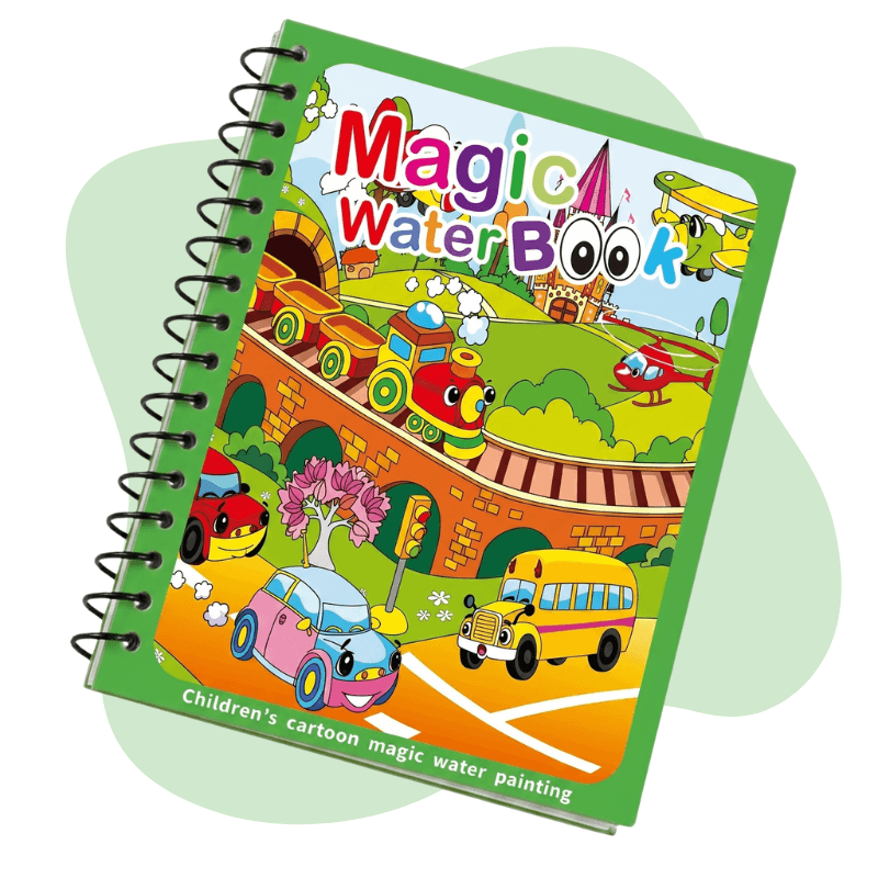 WaterBook™ Libro da Colorare ad Acqua Riutilizzabile