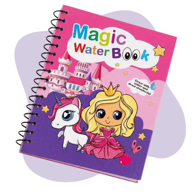 WaterBook™ Libro da Colorare ad Acqua Riutilizzabile